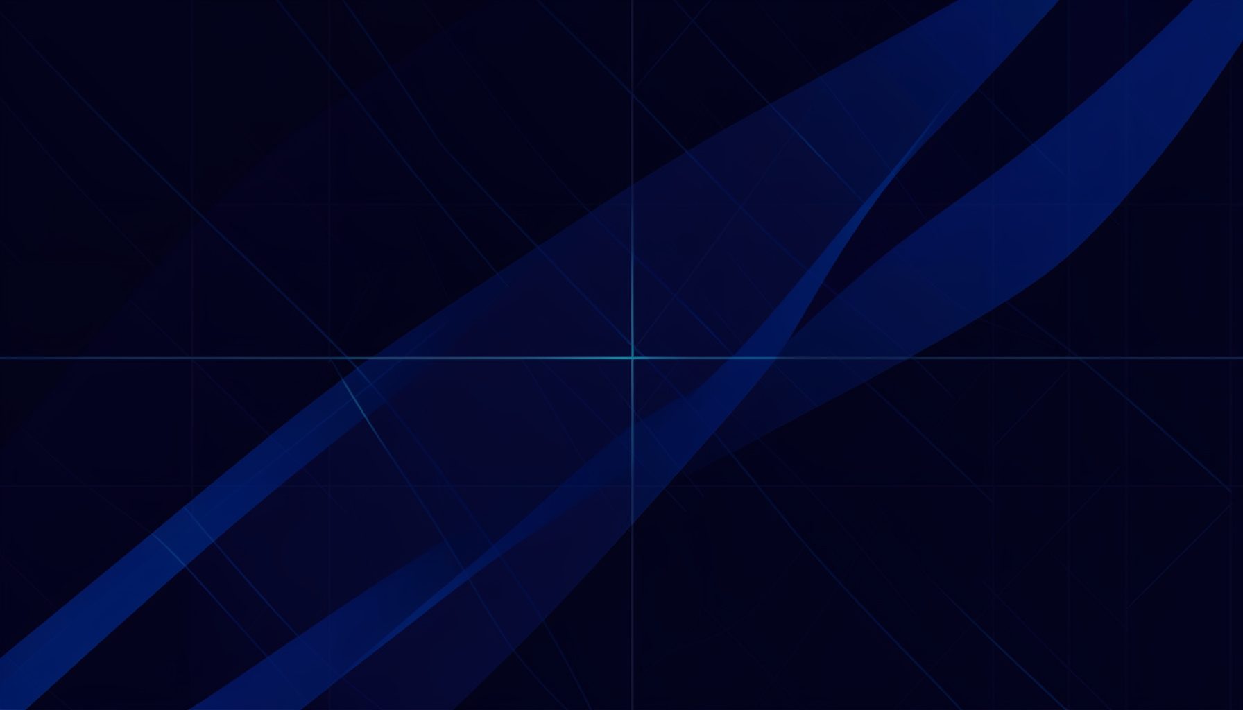 Dark abstract composition with deep navy and indigo tones, soft cyan light streaks crossing a subtle grid pattern, evoking digital creativity and multimedia production